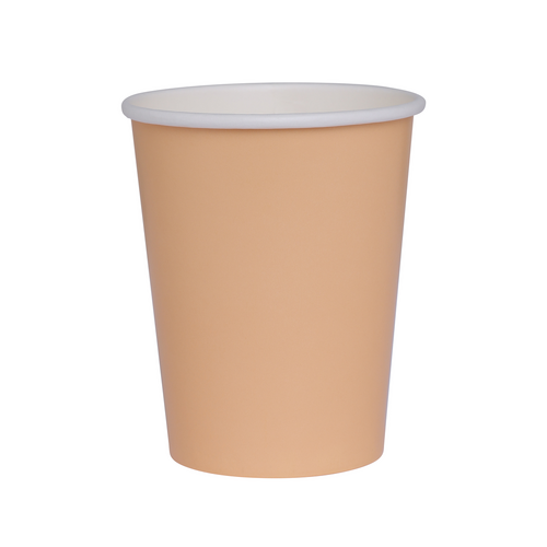 Paper Party Paper Cup Peach 260ml #6135PHP - 20pk(Pkgd.)