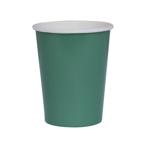 Paper Party Paper Cup Sage Green 260ml #6135SGP - 20pk