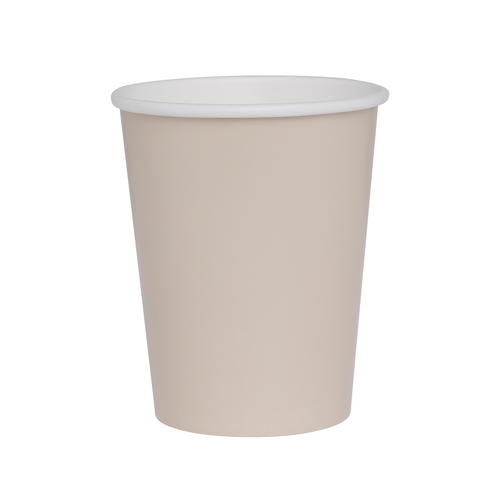 Paper Party Paper Cup White Sand 260ml #6135WSP - 20pk