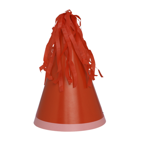 Paper Party Party Hat with Tassel Topper Cherry #6150CHP - 10pk