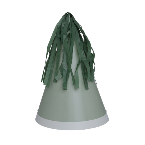 Paper Party Party Hat with Tassel Topper Eucalyptus #6150EUP - 10pk