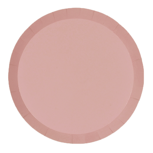 Paper Party Paper Round Banquet Plate 10.5" Rose #6190ROP - 20pk