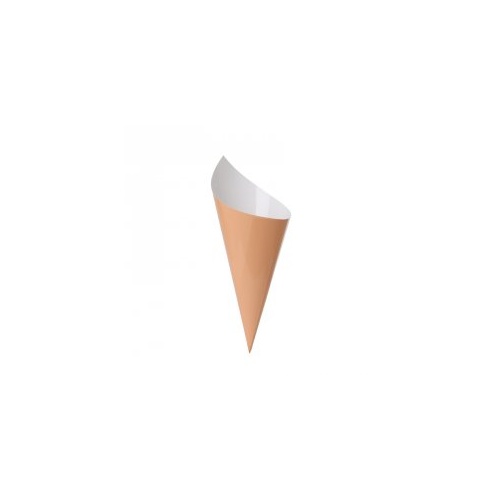 Paper Party Snack Cone Peach #6210PHP - 10Pk