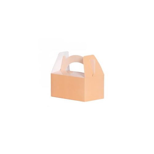 Paper Party Lunch Box Peach #6230PHP - 5Pk