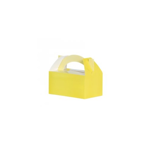 Paper Party Lunch Box Pastel Yellow #6230PYP - 5Pk