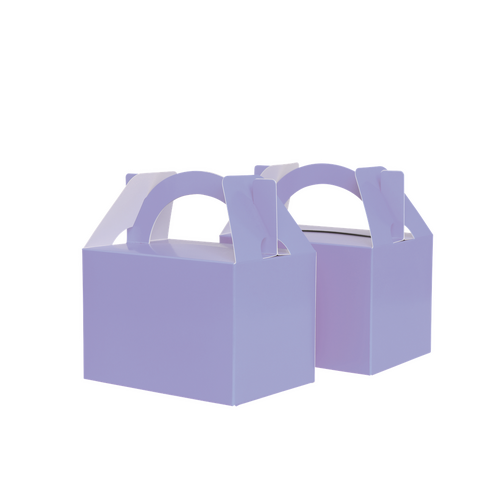 Paper Party Little Lunch Box Pastel Lilac #6231PLIP - 10pk