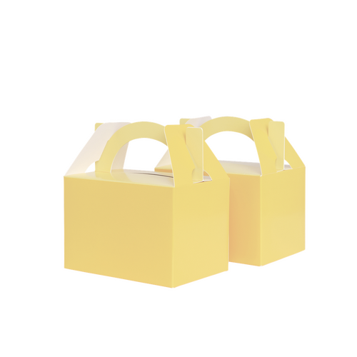 Paper Party Little Lunch Box Pastel Yellow #6231PYP - 10pk