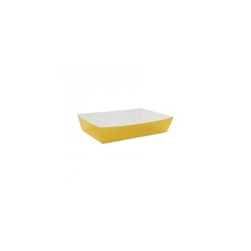 Paper Party Lunch Tray Metallic Gold #6235MGP - 10Pk