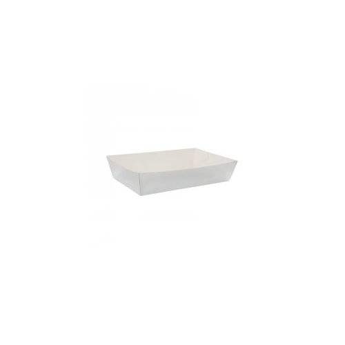 Paper Party Lunch Tray Metallic Silver #6235MSP - 10Pk