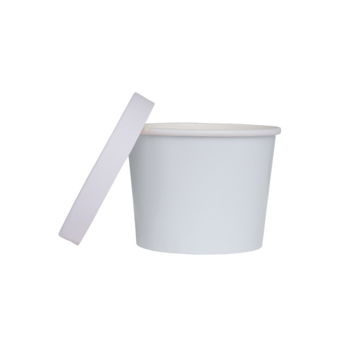 Paper Party Paper Luxe Tub w/ Lid Cool Grey #6236CGP - 5pk