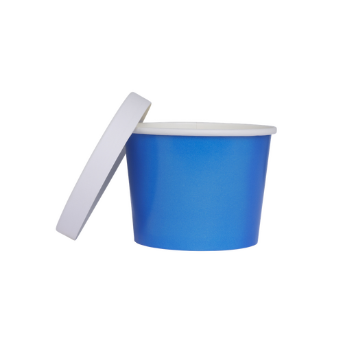 Paper Party Paper Luxe Tub w/ Lid Sky Blue #6236SBP - 5pk
