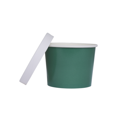 Paper Party Paper Luxe Tub w/ Lid Sage Green #6236SGP - 5pk