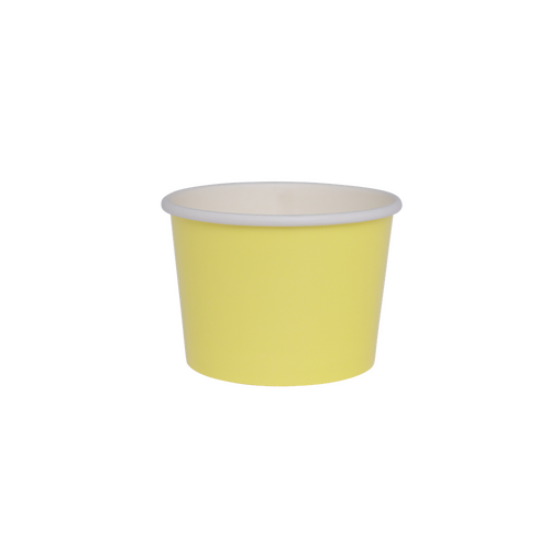 Paper Party Paper Gelato Cup Pastel Yellow #6237PYP - 10pk