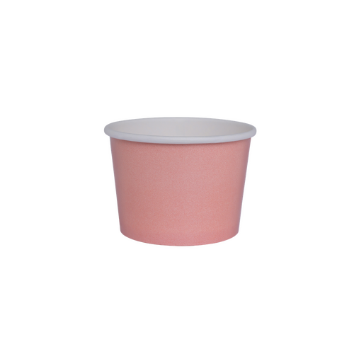 Paper Party Paper Gelato Cup Rose #6237ROP - 10pk