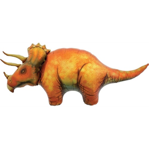 Shape Dinosaur Triceratops 125cm Foil Balloon #64079 - Each (Pkgd.) 