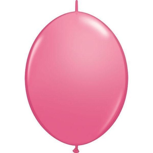 30cm Quick Link Rose Qualatex Quick Link Balloons #65227 - Pack of 50 