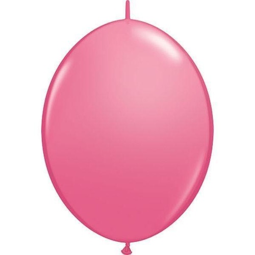 30cm Quick Link Rose Qualatex Quick Link Balloons #65227 - Pack of 50 TEMPORARILY UNAVAILABLE