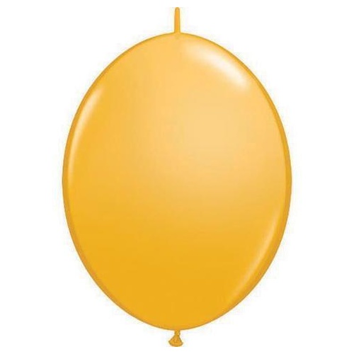 30cm Quick Link Goldenrod Qualatex Quick Link Balloons #65242 - Pack of 50