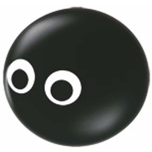 12cm Round Onyx Black Spider Eyes Topprint #67017 - Pack Of 100 TEMPORARILY UNAVAILABLE