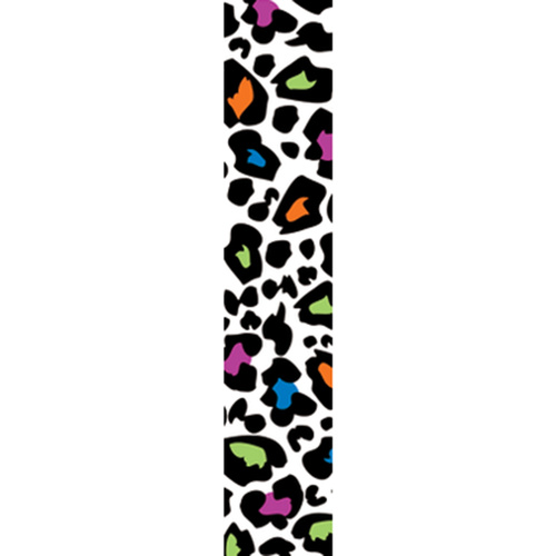 Poly Print  #09  200 Yards Leopard Spots/White #67275 - Each SPECIAL ORDER ITEM
