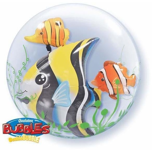 60cm Double Bubble Seaweed Tropical Fish #68809 - Each