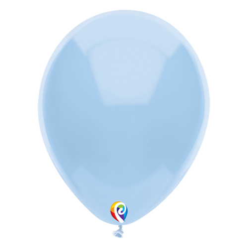 30cm Fashion Baby Blue Funsational Plain Latex Balloons #70931 - Pack of 50 TEMPORARILY UNAVAILABLE