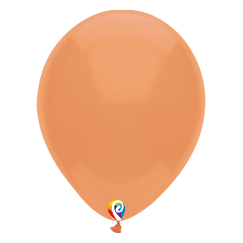30cm Fashion Peach Funsational Plain Latex Balloons #71064 - Pack of 50 