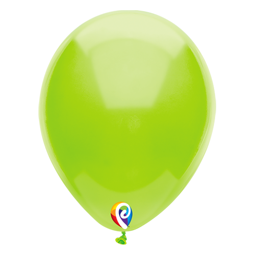 30cm Fashion Green Funsational Plain Latex Balloons #71050 - Pack of 50