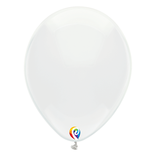 30cm Crystal Diamond Funsational Plain Latex Balloons #71525 - Pack of 50  TEMPORARILY UNAVAILABLE