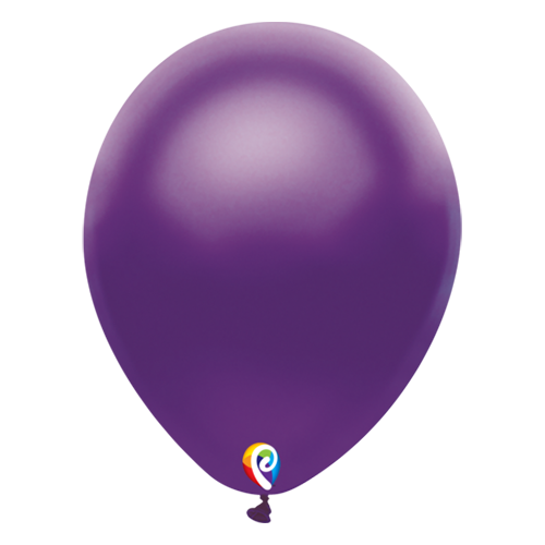 30cm Pearl Purple Funsational Plain Latex Balloons #71813 - Pack of 50 TEMPORARILY UNAVAILABLE