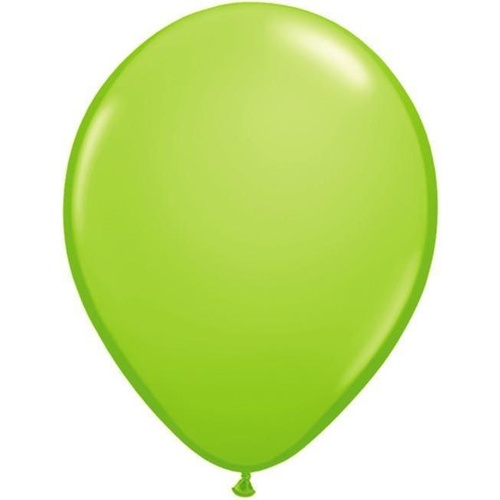 40cm Round Lime Green Qualatex Plain Latex #73145 - Pack of 50 