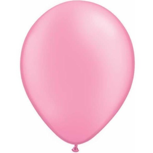 28cm Round Neon Pink Qualatex Plain Latex #7457325 - Pack of 25 TEMPORARILY UNAVAILABLE