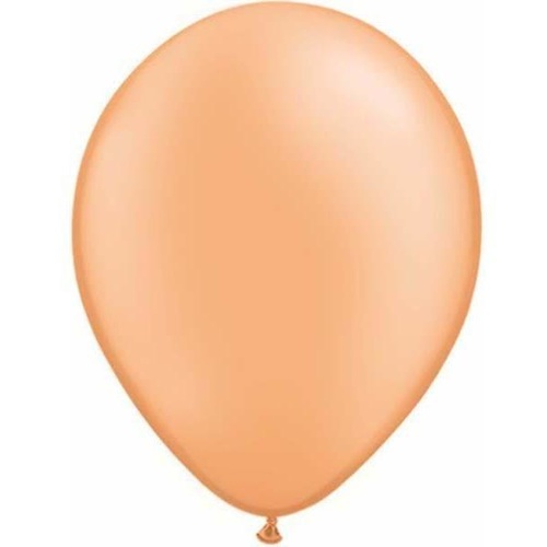 28cm Round Neon Orange Qualatex Plain Latex #74574 - Pack Of 100 TEMPORARILY UNAVAILABLE