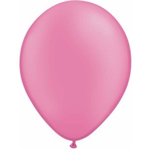 28cm Round Neon Magenta Qualatex Plain Latex #74577 - Pack Of 100 TEMPORARILY UNAVAILABLE