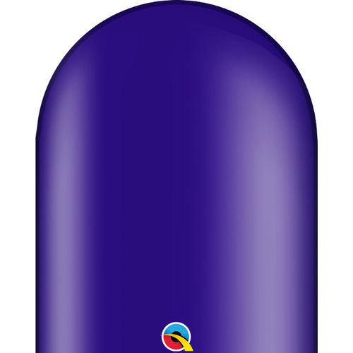 646Q Jewel Quartz Purple Qualatex Plain Latex #75453 - Pack of 50 SPECIAL ORDER ITEM