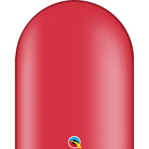 646Q Jewel Ruby Red Qualatex Plain Latex #75456 - Pack of 50 SPECIAL ORDER ITEM