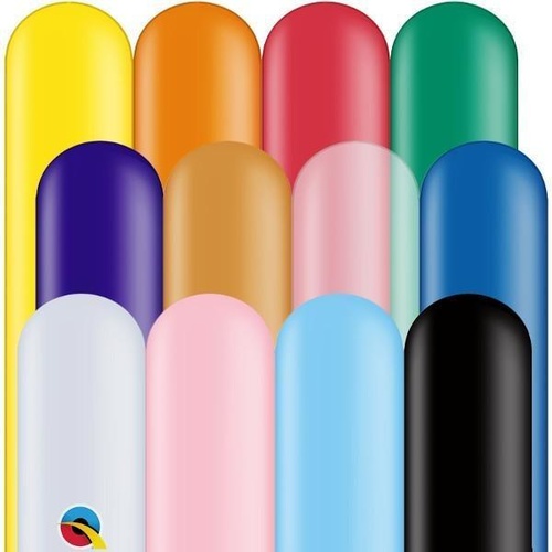646Q Special Assorted Qualatex Plain Latex #75460 - Pack of 50 TEMPORARILY UNAVAILABLE
