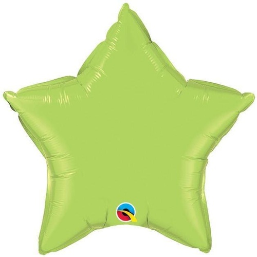 50cm Star Foil Lime Green Plain Foil #76231 - Each (Unpkgd.) 