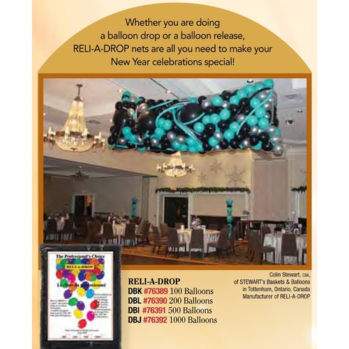 DISC Reli-A-Drops Net #76391 - 500 Balloon Net 