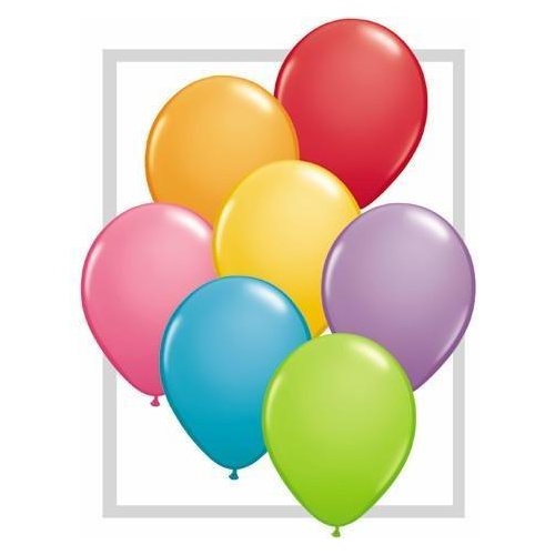 40cm Round Festive Assorted Qualatex Plain Latex #78297 - Pack of 50 SPECIAL ORDER ITEM - TEMPORARILY UNAVAILABLE