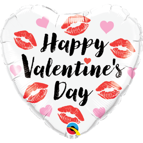 45cm Heart Valentine's Kissey Lips #78547 - Each (Pkgd.) TEMPORARILY UNAVAILABLE