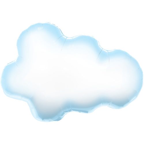 75cm Shape Foil Puffy Cloud #78553 - Each (Pkgd.) 