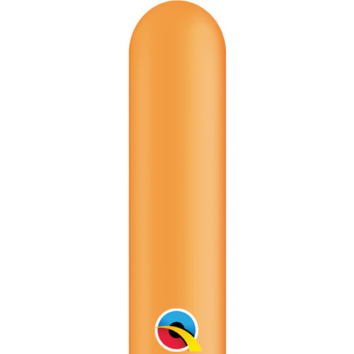 260Q Orange Qualatex Plain Latex #79701 - Pack of 100 