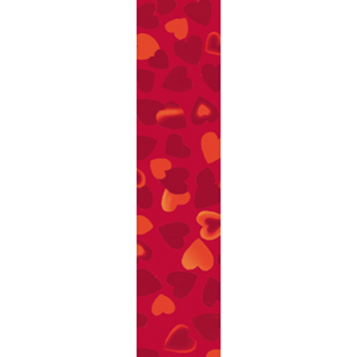Crystal Ribbon #09 50 Yards Hearts Red #79706 - Each SPECIAL ORDER ITEM