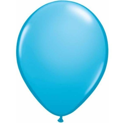 12cm Round Robin's Egg Blue Qualatex Plain Latex #82683 - Pack of 100 TEMPORARILY UNAVAILABLE