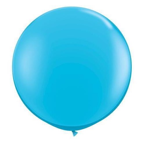 90cm Round Robin's Egg Blue Qualatex Plain Latex #82784 - Pack of 2 TEMPORARILY UNAVAILABLE