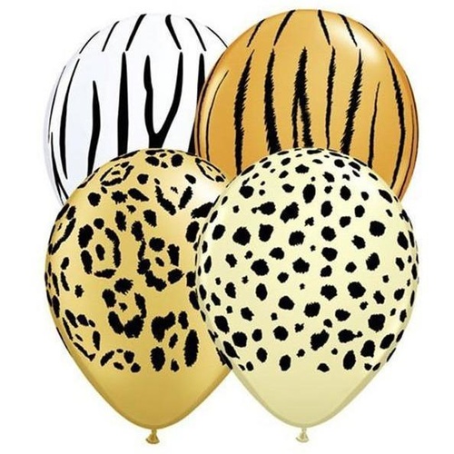 12cm Round Special Assorted Safari Assorted #87144 - Pack of 100  TEMPORARILY UNAVAILABLE
