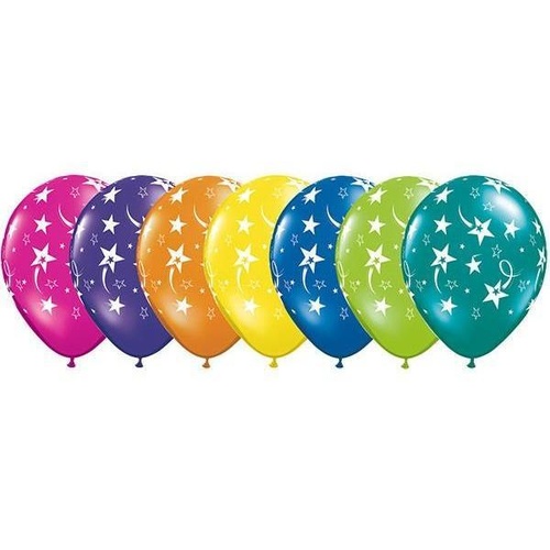 28cm Round Fantasy Assorted Shooting Stars & Stars-A-Round #87537 - Pack of 50 SPECIAL ORDER ITEM