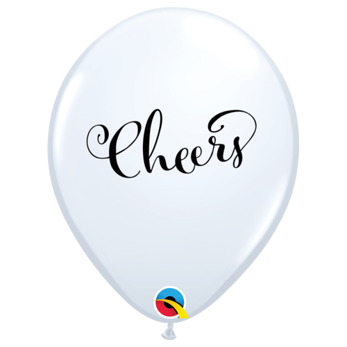 28cm Round White Simply Cheers #88206 - Pack of 50