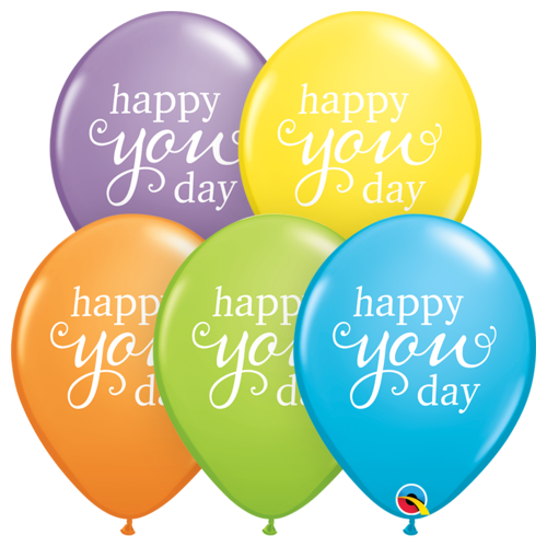 28cm Round Bright Pastel Assorted Simply Happy You Day #88258 - Pack of 50
